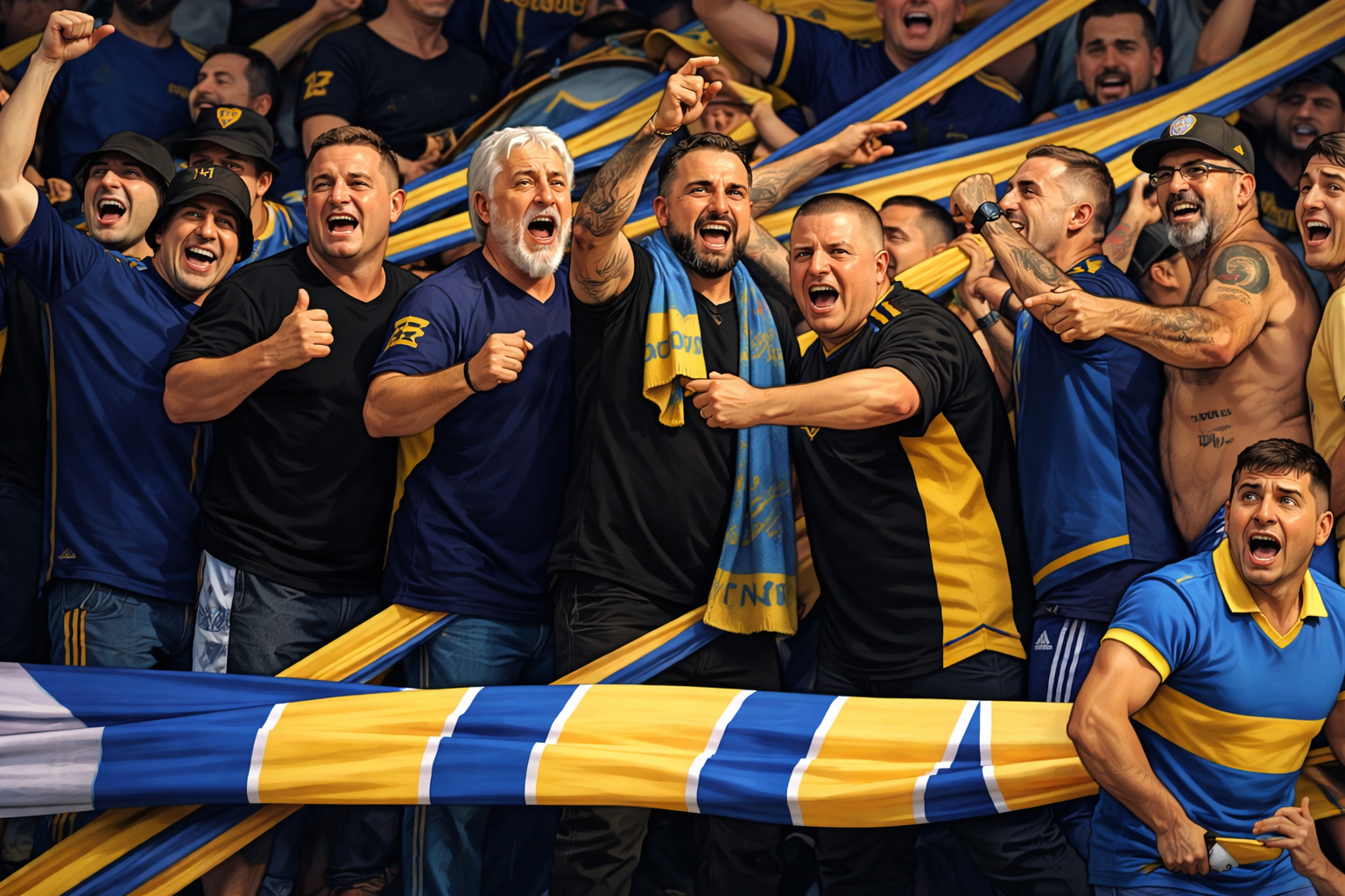 Estadio lleno de hinchas