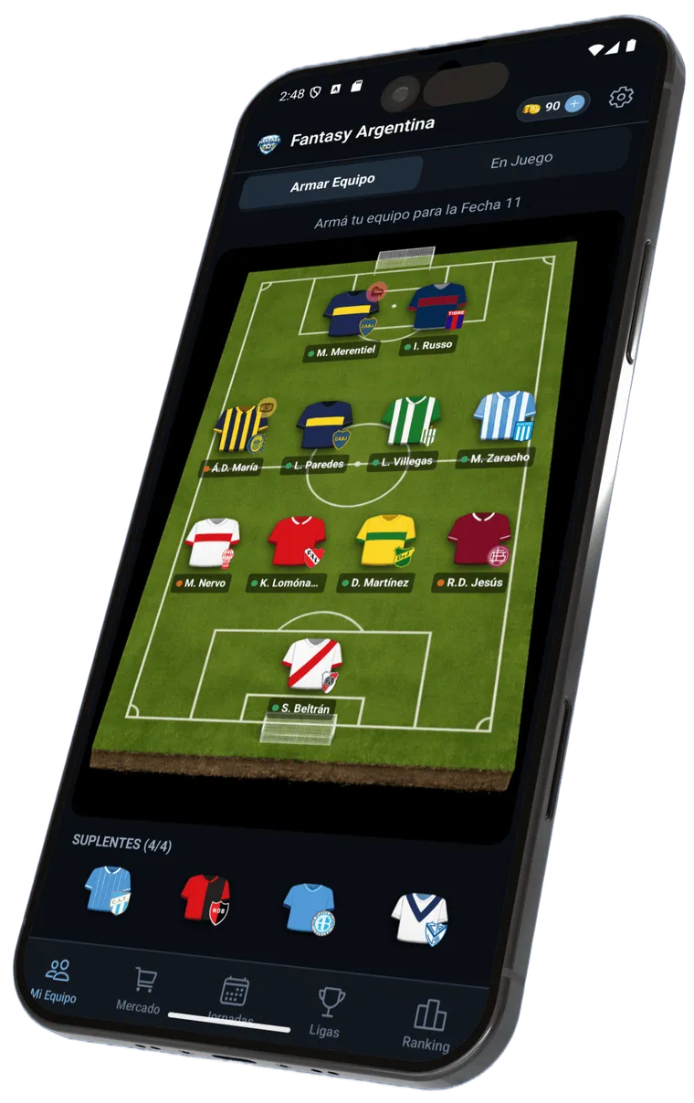 Fantasy Argentina - Armá tu equipo