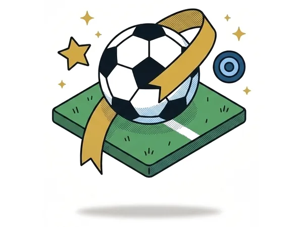 Pelota con cinta de capitán